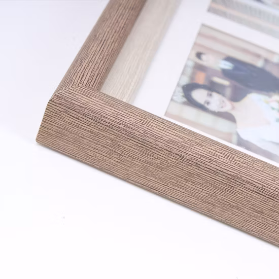 Cadre photo en plastique de cadeau promotionnel de décoration d'ornement favorable à l'environnement